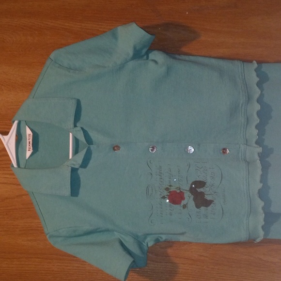 Piccalino Petite S Dress Tank W/Short Sleeve Set - Picture 3 of 14